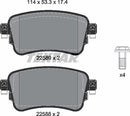 Textar Brake Pad Set - 2258801