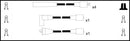 Lemark Ignition Lead Set - HOES378