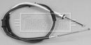 Borg & Beck Brake Cable- LH Rear - BKB2860 fits Fiat Punto Grande 1.3D/1.4 05-