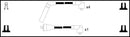 Lemark Ignition Lead Set - HOES694
