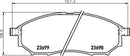 Padtech Brake Pad Set - PAD2247