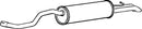 Klarius VW514E - Box With Tail Pipe