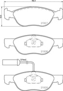 Mintex Brake Pad Set fits -Alfa Romeo Fiat Lancia MDB1734 (also fits other vehicles)