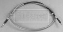 Borg & Beck Handbrake Cable - Rear LH - BKB2465