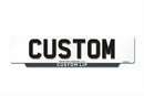 Standard Front Lipped 4D Eco Number Plate 520 X 127