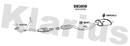 Klarius BM306W - Box With Tail Pipe  - Fits BMW 316 1.9i
