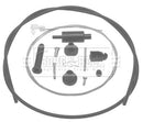 Borg & Beck Throttle Cable (Kit)  - BKA1084 fits Citroen/Peugeot T/cable kit