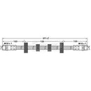 Borg & Beck Brake Hose  - BBH7302 fits Volkswagen Transporter 96-99