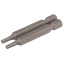 Draper 2PC 50mm 3.0MM HEX S/D Bit - 64253