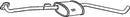Klarius GM181K - Box With Centre Pipe  - Fits Opel Omega 2.2DTi