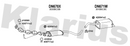 Klarius DN670X - Box With Centre Pipe  - Fits Nissan Micra C+C 1.6i