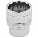 Draper Expert 27mm 12pt Socket 1/2DR Pckd - 33442