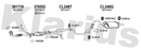 Klarius 301719 - Front Pipe For Cat  - Fits Mitsubishi Galant 2.0i