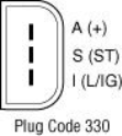 WAI Alternator - 7753N-0G