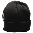 Portwest Knit Microfibre Insulated Hat - Black - B013BKR