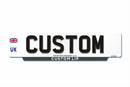 Standard Front Travel Lipped 4D Eco Number Plate 520 X 12
