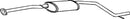 Klarius FE630H - Box With Centre Pipe  - Fits Ford Mondeo 1.6,1.8i