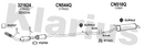 Klarius 321624 - Catalyst Type Approved Withpip  - Fits Citroen C5 1.8ie,2.0ie