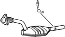 Klarius 321658 - Catalyst Type Approved Withpip  - Fits Renault GRAND SCENIC II (JM0/1_)