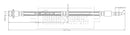 Borg & Beck Brake Hose - BBH8922