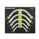 Carlyle Hand Tools 5 PC Metric 12 PT Half Moon Wrench Set - CHMWS5M