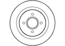 Disctech Brake Disc (Single) - Fits Ford - ABD2905 - Rear Axle