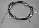 Borg & Beck Brake Cable- LH Rear - BKB2087 fits Mazda B2500 pick-up 98-