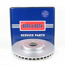 Borg & Beck Brake Disc Single  - BBD5967S fits RangeRover Sport 5.0 s/c 09-