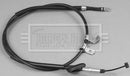 Borg & Beck Brake Cable- LH Rear - BKB2909 fits Honda Accord disc 98-03