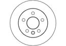 Disctech Brake Disc (Single) - Fits Vw - ABD3485 - Front Axle