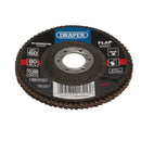 Draper 115mm Flap Disc 60G Alox - 82360