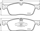 Mintex Brake Pad Set fits -Jaguar Land Rover MDB3775 (also fits other vehicles)