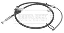 Borg & Beck Brake Cable- RH Rear - BKB2906 fits Land Rover Freelander  01-
