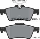 Peugeot, Brake Pad Set - Textar 2521801