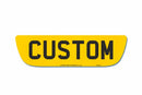 Standard Rear Aluminium Number Plate|Aston Martin Vanquish