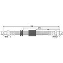 Borg & Beck Brake Hose  - BBH6054 fits BMW 5/6 series