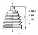 Borg & Beck Drive Shaft Bellow - BCB6405