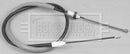Borg & Beck Brake Cable- LH Rear - BKB2608 fits Renault Clio (ABS) 8/00-