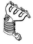 Klarius 323677 - Catalyst Type Approved Withpip  - Fits Mazda MX5 1.8i (NC,NC18)