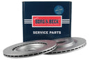 Borg & Beck Brake Disc (Pair)  - BBD5636