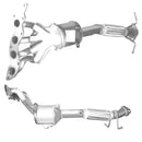 BM Cats Approved Petrol Catalytic Converter - BM92045H with Fitting Kit - FK92045 fits Ford, Volvo