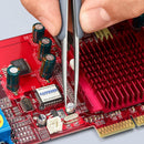 Draper Rubber Tweezers Esd S/Steel - 13193