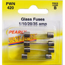 Wot-nots Fuses - Assorted Glass - Pack Of 4 - PWN420