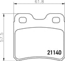 Mintex Brake Pad Set fits -Opel Saab Vauxhall MDB1385 (also fits other vehicles)