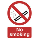 Draper NO Smoking Sign Medium - 72165