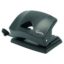 Lyreco 2 Hole Paper Punch - Black - 20 Sheet Capacity - 2516962