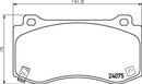 Mintex Brake Pad Set fits -Chrysler Dodge Jeep MDB2996 (also fits other vehicles)