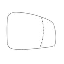 APEC Replacement Stick-On Standard Vehicle Mirror Glass RHS - AMS2258
