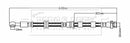 Borg & Beck Brake Hose  - BBH8755 fits ASX (GA),Outlander III (GG,GF,ZJ) 07/12>