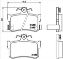 Brembo Brake Pad Set - P28027